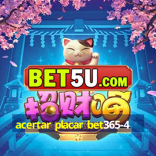 acertar placar bet365